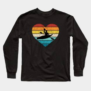 I Love Canoe Polo Kayak Polo Long Sleeve T-Shirt